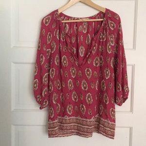 Lucy & Laurel Boho Flowy top